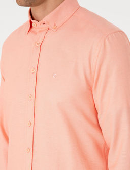 Mercan Oxford Slim Fit Kolay _t_lenebilir G_mlek - Pierre cardin фото 7