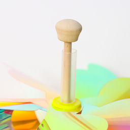 Ветерок Цветочек на деревянной палочке - Simaland фото 3