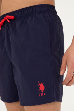 Мужские темно-синие шорты для плавания - U.s. polo assn фото 4