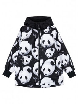 12421070 Куртка с полиуретановым покрытием для девочек (ветровка) - Playtoday фото 3