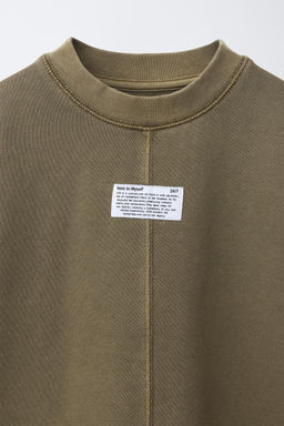 CAMISETA GARMENT DYE / Khaki