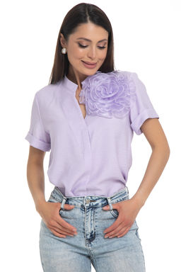 Блуза Нежность (лён,лаванда) - Diolche фото 2