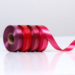 Цена за 4 шт. Лента для декора и подарков, МИКС (47,30,61,11), 2 см х 45 м