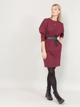 Платье с длинным цельнокроеным рукавом - Stilla фото 2