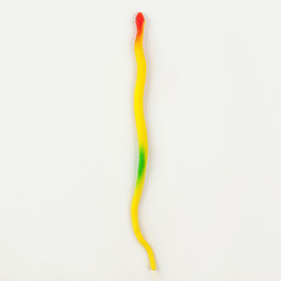 Цена за 15 шт. Резиновая игрушка «Змея. Ужик», 18 см, цвета МИКС