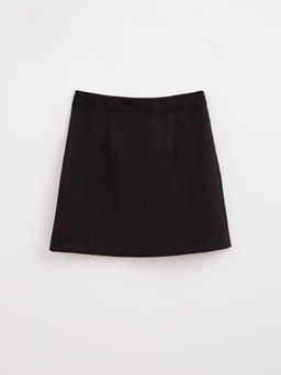 CONTE Замшевая мини-юбка с разрезом LU 1418 black