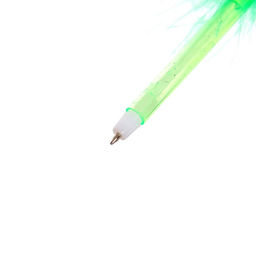 Цена за 6 шт. Ручка - прикол шариковая Calligrata «Страус-пух», МИКС