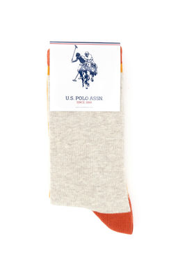 Женские носки с каменным меланжем Неожиданная скидка в корзине - U.s. polo assn фото 4