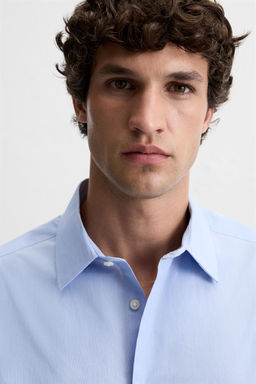 STRIPED EASY CARE SHIRT - Zara фото 5