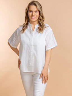 Блузка (хлопок) №25-248 (Лето 2025) - Ганг фото 4