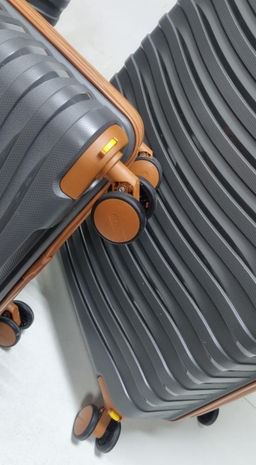 Набор из 3-х чемоданов с расширением 11184 Серый - Mironpan фото 2