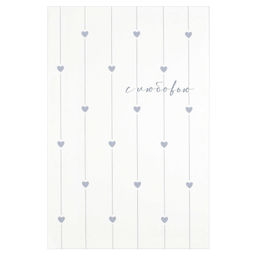 Блокнот, 120х185 мм, 32 л, арт. 74065 СЕРДЕЧКИ НА БЕЛОМ / Блок - белый офсет 65 г/м?, клетка, мягкий