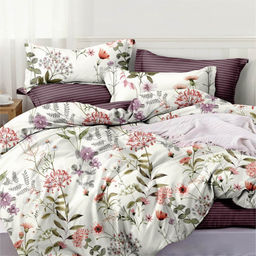 Постельное белье Поплин Luxe П-308 1,5-сп.