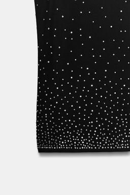 TOP TIRANTES BRILLOS / Negro - Zara фото 7