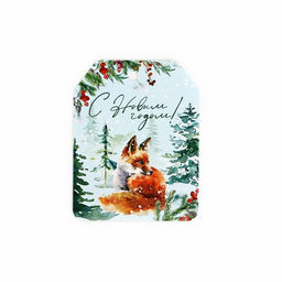 Цена за 10 шт. Шильдик новогодний на подарок «Верь в чудеса», набор 6 штук, 16×24 см