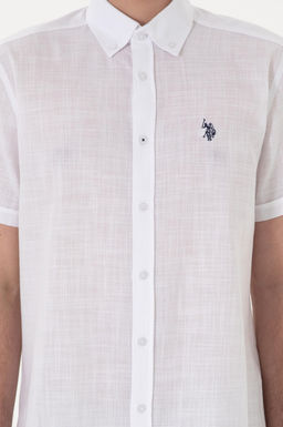Erkek Beyaz K_sa Kollu G_mlek Sepette S_rpriz _ndirim - U.s. polo assn фото 7