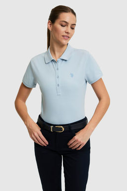 Kad_n A__k Polo Yaka Basic Ti__rt