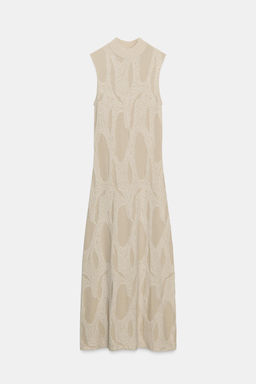 LONG JACQUARD DRESS - Zara фото 5
