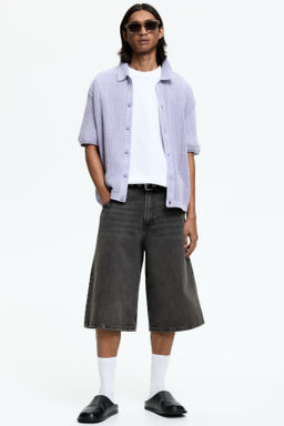 Camisa en punto calado Relaxed Fit - H&m фото 7