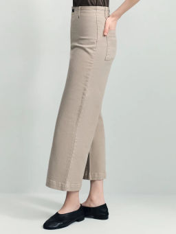 Джинсы укороченные с высокой посадкой ZR2604092322-66 / Zarina