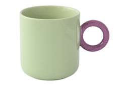 Набор кружек Creative, оранжевый, жёлтый, зелёный, фиолетовый, 0,35 л, 4 шт - Easy life фото 4