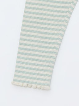 Beli Lastikli ?izgili K?z Bebek Pijama Alt - Waikiki фото 3