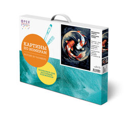 ФРЕЯ PNB/PM-293 Набор для раскрашивания по номерам 40 х 30 см Японские карпы