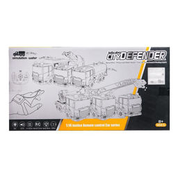 Машина радиоуправляемая «Городская служба», масштаб 1:14, 4WD, управление жестами, водяная пушка