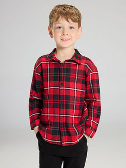 Ekose Erkek ?ocuk Oduncu G?mlek