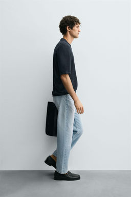 REGULAR STRAIGHT-LEG JEANS - Zara фото 6