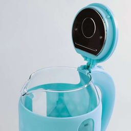 7930 Эл.чайник (2000Вт 2л.пласт./мет./СТЕКЛО корпус) RAF (х1) - Mayer&boch фото 2