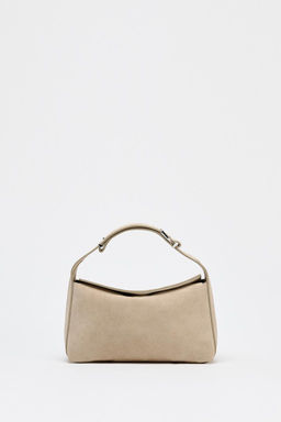 SPLIT SUEDE MINI HANDBAG - Zara фото 2