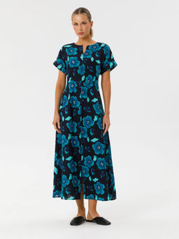 Платье с принтом