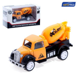 Грузовик металлический Стройка, инерция, МИКС