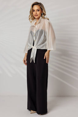 Блузка 4438/08/Молочный - Rise фото 5