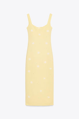 FLORAL STRETCH DRESS - Zara фото 7