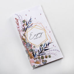 Цена за 10 шт. Обёртка для шоколада, кондитерская упаковка «Enjoy every bite», 18.2 х 15.5 см