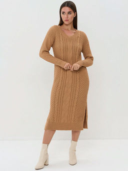 Платье Vay 212-2456 из шерсти и акрила