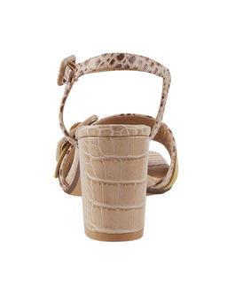 Кожаные босоножки, бежевые - Heine фото 6