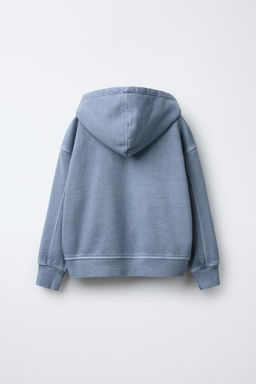 FADED-EFFECT HOODIE - Zara фото 2