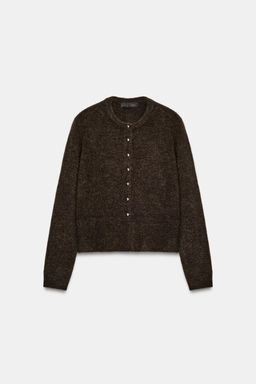 CARDIGAN WITH BALL BUTTONS - Zara фото 6