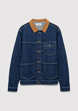 Willy Regenerative Koyu Mavi Denim Jean Ceket  фото 7