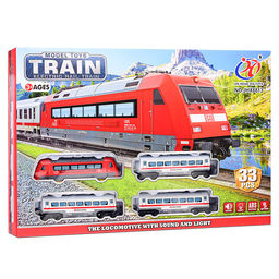 Железная дорога "Локомотив" в коробке