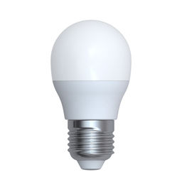 LED-G45-6W/4000K/E27/FR/RA95 PLK01WH Лампа светодиодная. Форма шар, матовая. Белый свет (4000K). Картон. ТМ Uniel