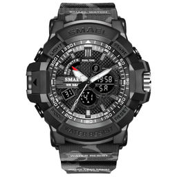 Часы наручные Smael электронные SM1809camo-black