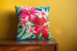 Набор для вышивания VERVACO PN-0179963 Цветы 40 х 40 см