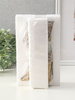 Сувенир полистоун "Мама с малышом - после водных процедур" 5,5х11х19 см