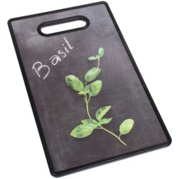 Цена за 2 шт. Доска разделочная пластиковая 37*23см "Базилик"