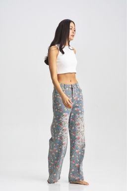 Джинсы Floral Blue - Erist store фото 3