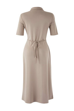 Tas Kemerli Truvakar Kol A Line/Klos Duz Midi Orme Elbise TWOAW26EL00023